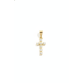 Pingente cruz zirconia